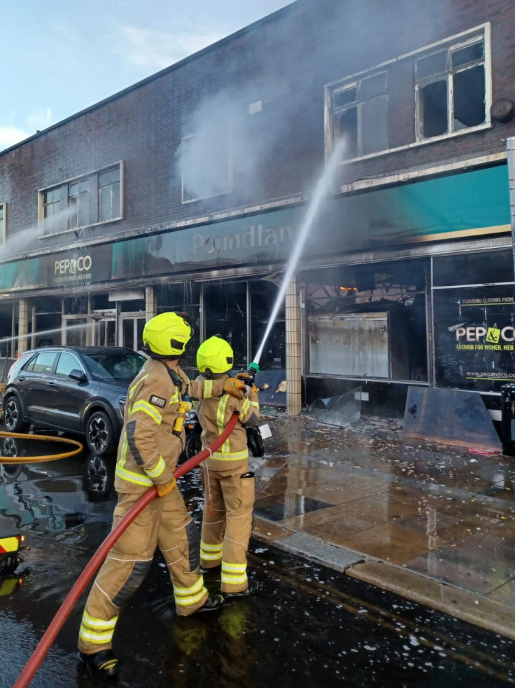 Poundland Fire