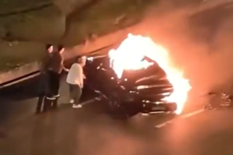 Xiaomi SU7 electric vehicle burst into flames