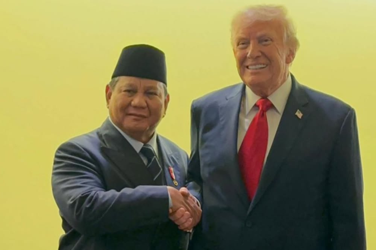 Prabowo Trump Hot Mic