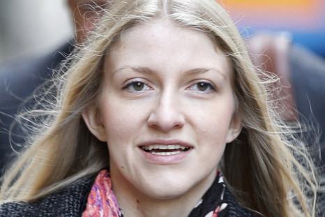 Katia Zatuliveter walks to an immigration hearing in London