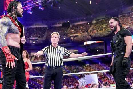 Roman Reigns and Seth Rollins in WWE