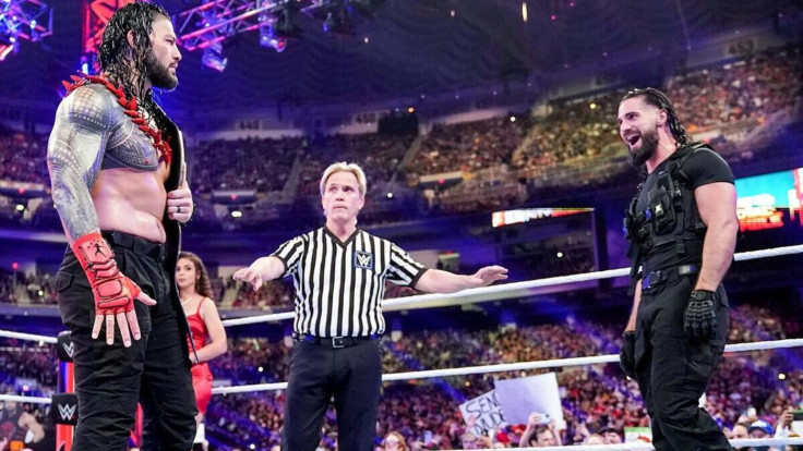 Roman Reigns and Seth Rollins in WWE
