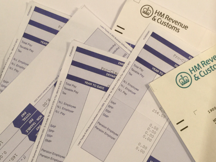 HMRC payslips