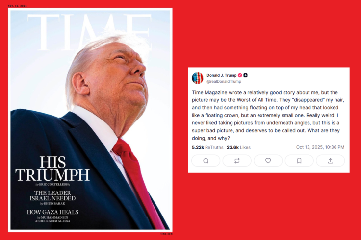 Trump 2025 Time cover
