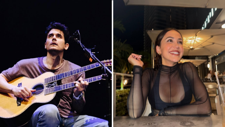 Kat Sticker and John Mayer