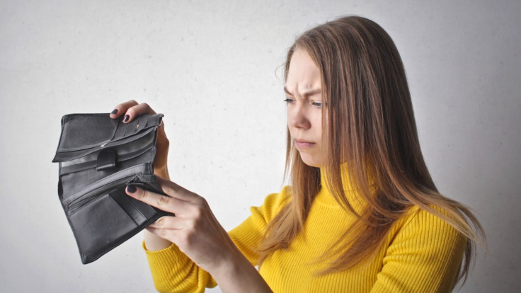 Empty wallet