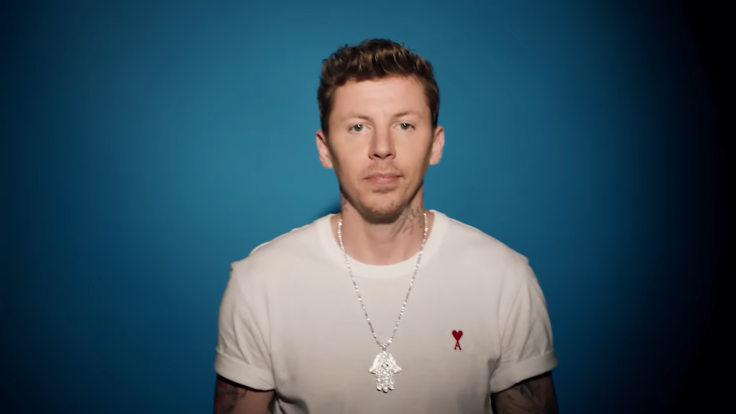 British rapper Professor Green