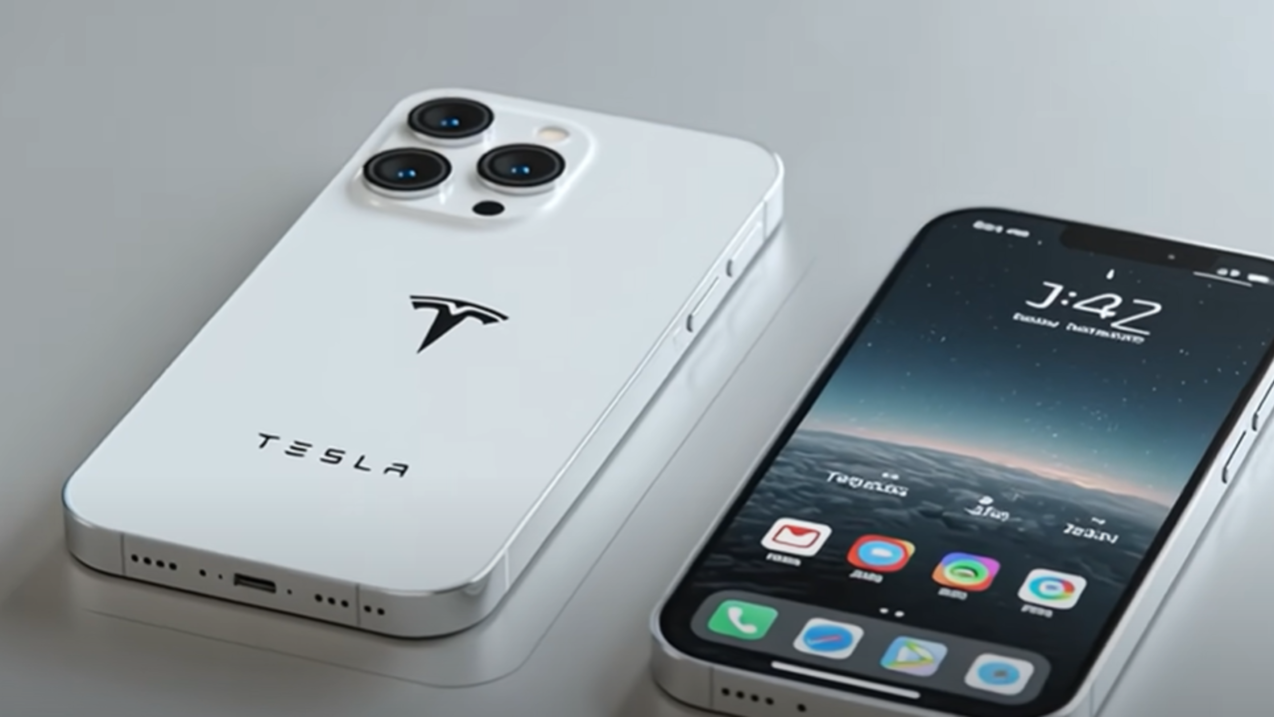 Tesla Telefoon This Is How Tesla Pi Phone Would Look Like If Elon Musk Actually Built ...