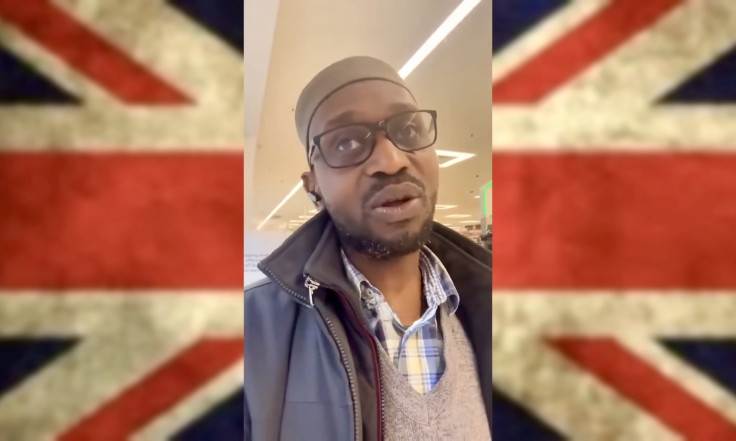 Muslim Cashier in UK Supermarket