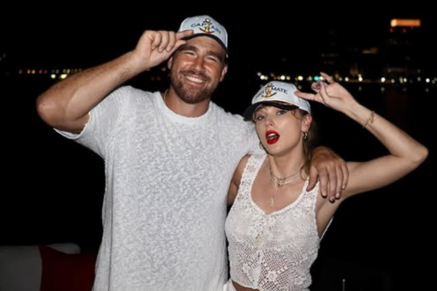 Taylor Swift and Travis Kelce