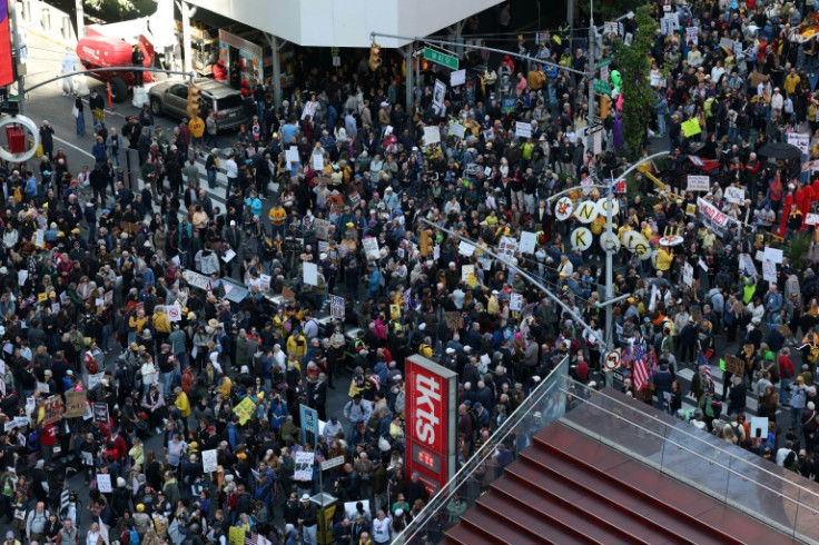 No Kings protest