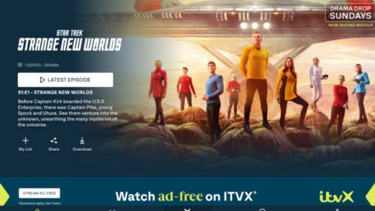 Star Trek: Strange New Worlds Season 1 on ITVX