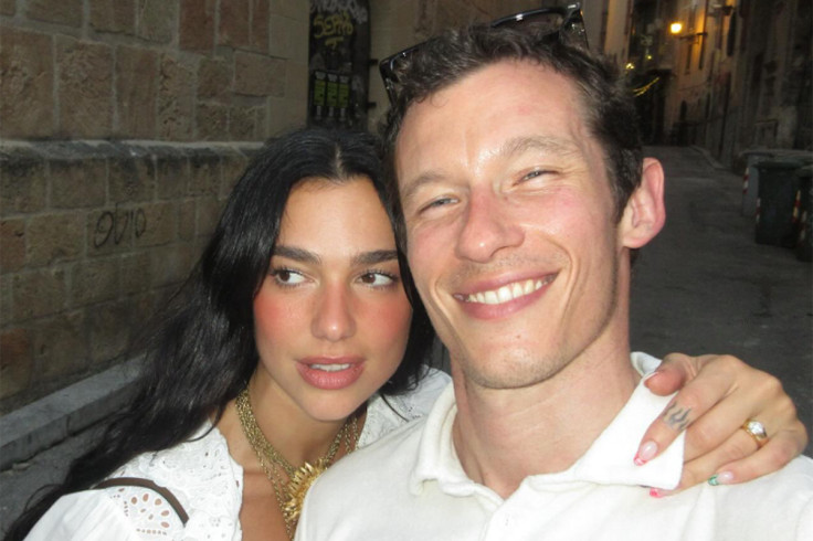 Callum Turner and Dua Lipa