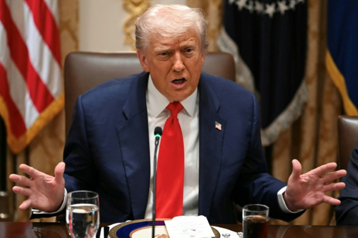 US President Donald Trump