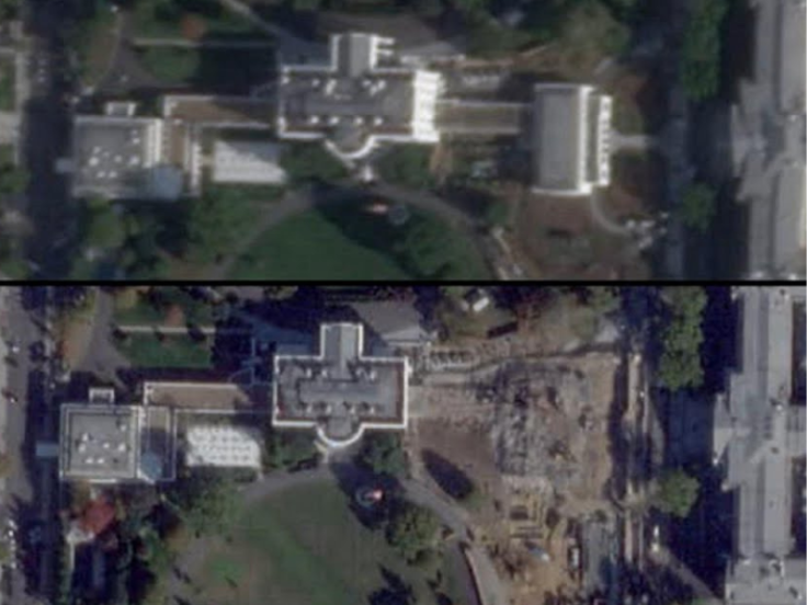 White House East Wing Satellite