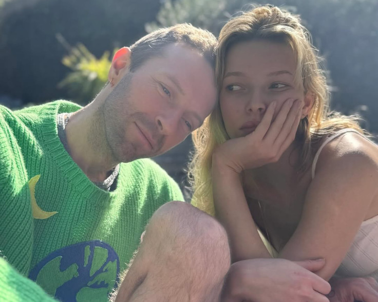 Chris Martin with daughter Apple Martin