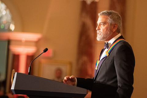 George Clooney at the Kennedy Center Honors Dinner