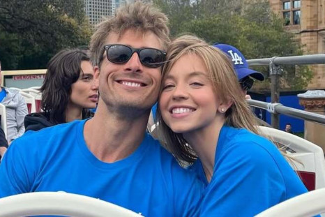 Sydney Sweeney and Glen Powell