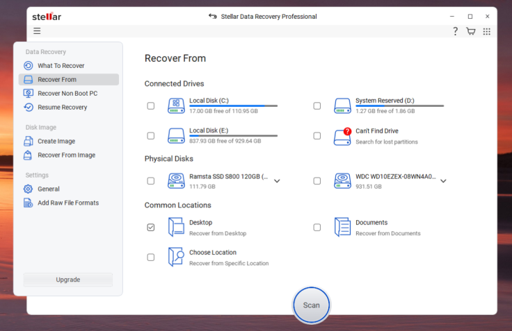 Stellar Data Recovery