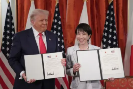 Trump and Takaichi in Tokyo