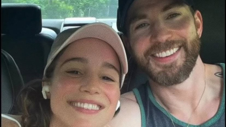 Chris Evans and Alba Baptista