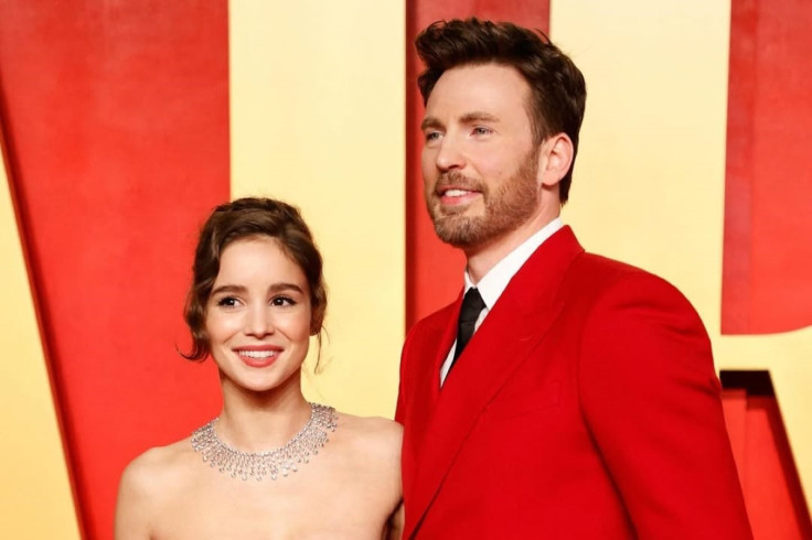 Chris Evans and Alba Baptista