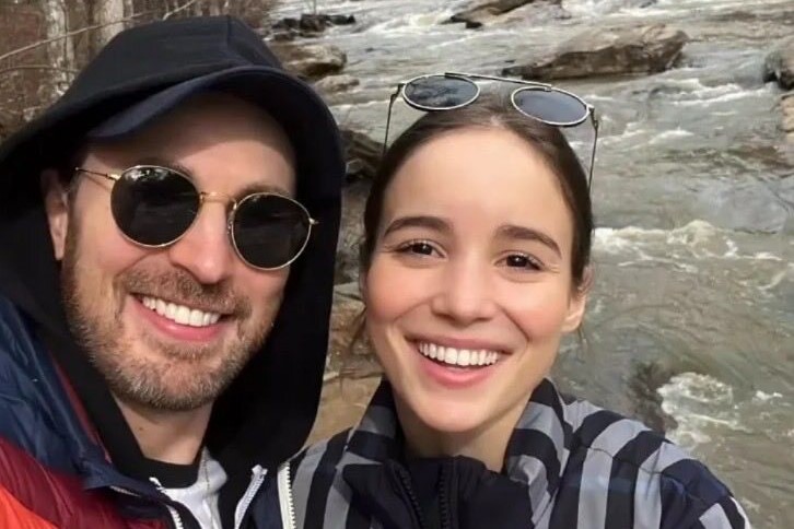 Chris Evans and Alba Baptista Chris Evans and Alba Baptista