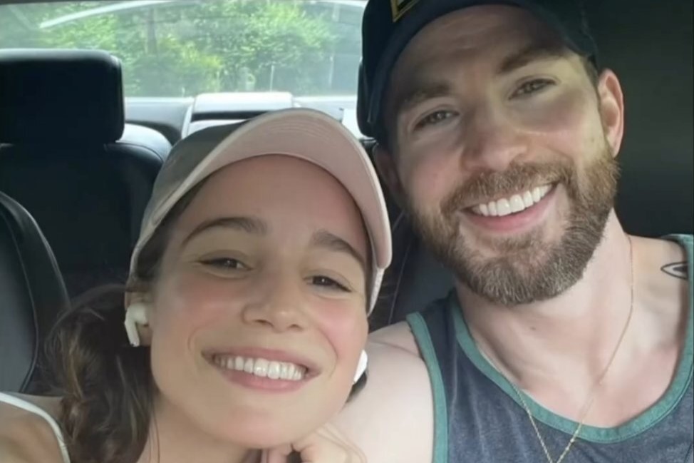 Chris Evans and Alba Baptista Chris Evans and Alba Baptista