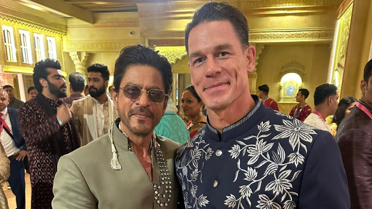 Shah Rukh Khan and John Cena