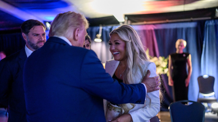 Erika Kirk and JD Vance