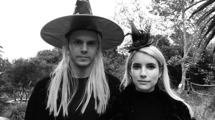 Emma Roberts and Evan Peters