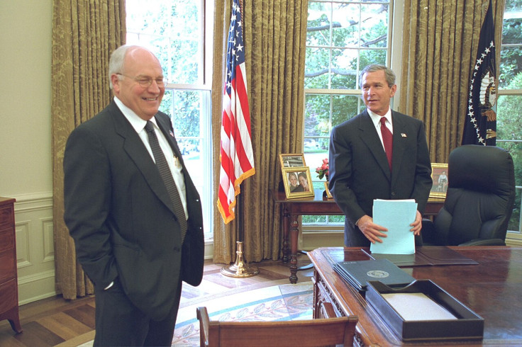 President Bush and Vice President Cheney in the Oval Office