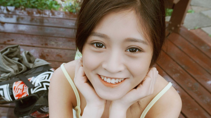 Iris posing playfully