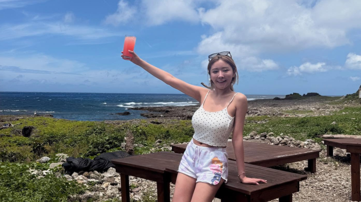 Iris enjoying herself