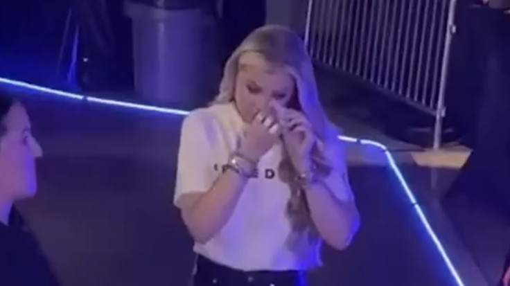 Erika Kirk fake tears