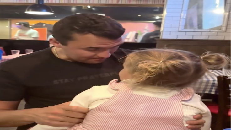 Charlie Kirk and daughter