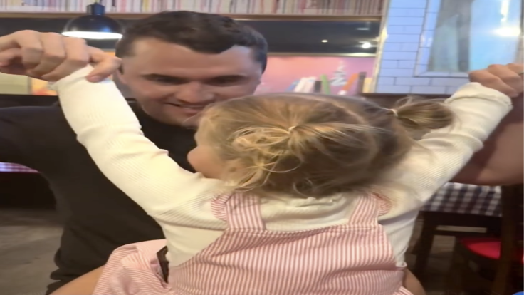 Charlie Kirk and daughter