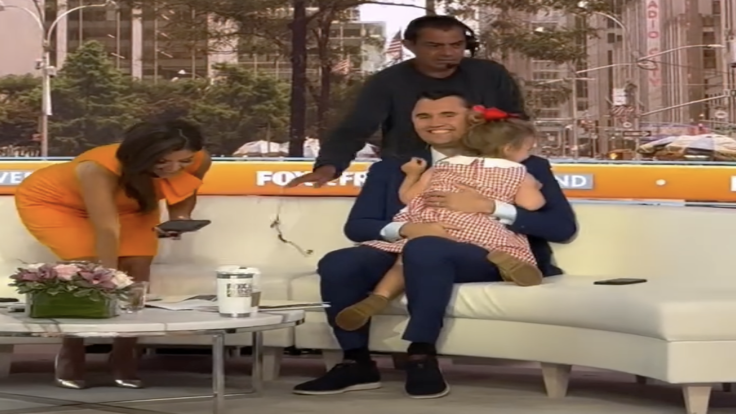 Charlie Kirk and Daughter