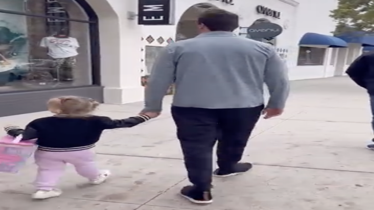 Charlie Kirk and daughter