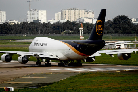 UPS cargo plane