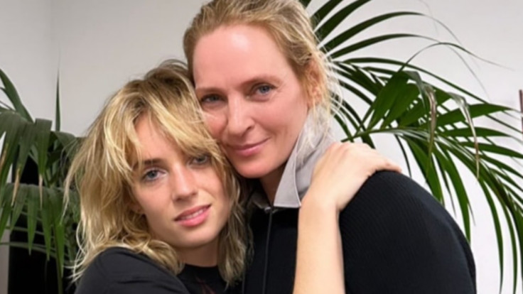 Maya Hawke and Uma Thurman