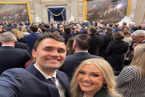 Charlie and Erika Kirk