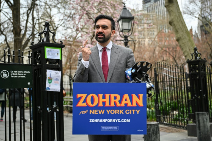 New York City mayoral candidate Zohran Mamdani, seen here on the day of the Democratic primary June 24, 2025, has little experience but has energized followers with a leftist campaign