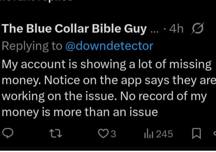 Bank of America outage
