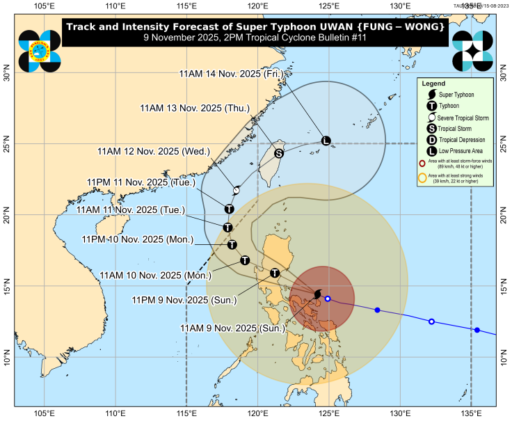 Typhoon Uwan