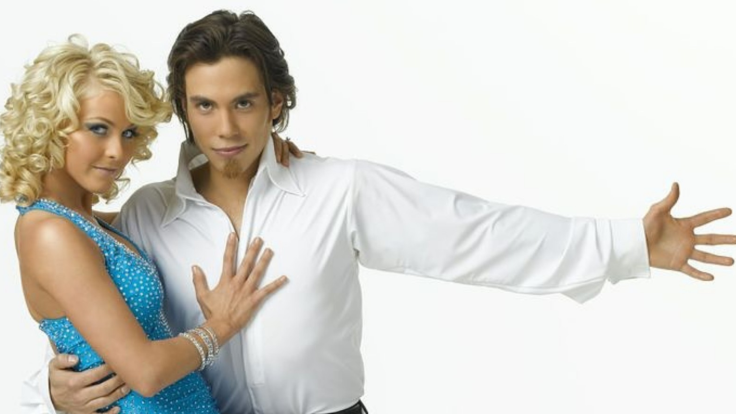 Apolo Anton Ohno and Julianne Hough