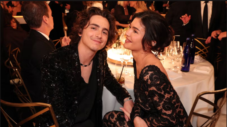 Kylie Jenner and Timothée Chalamet
