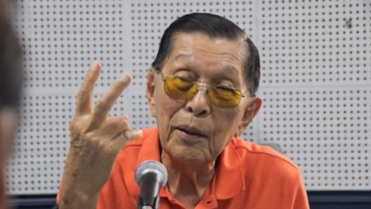 Juan Ponce Enrile Dies at 101: Cause of Death