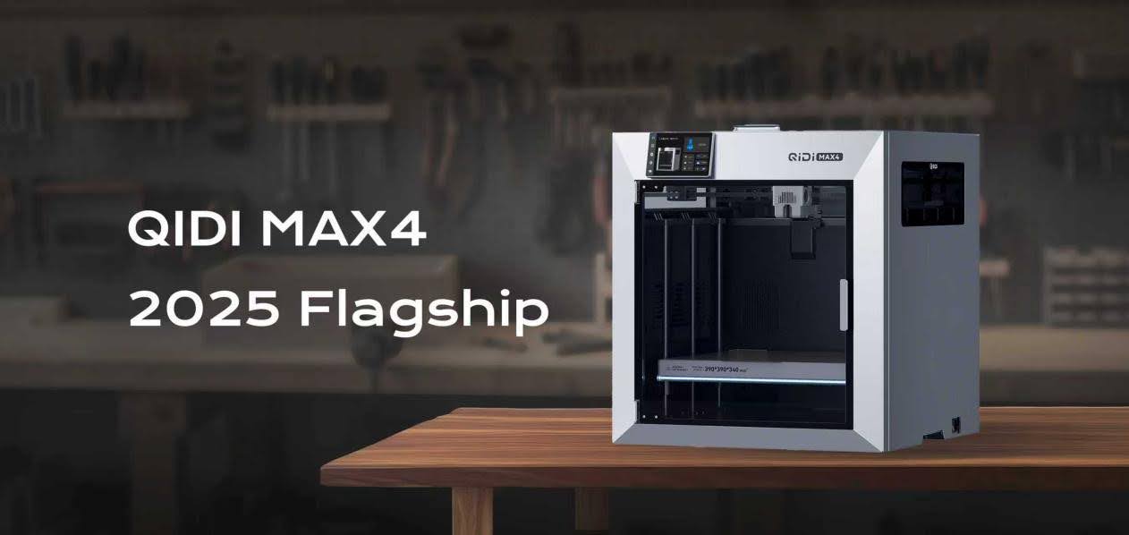 QIDI Max4: Flagship Large-Scale 3D Printer Debuts at Formnext 2025 in Germany