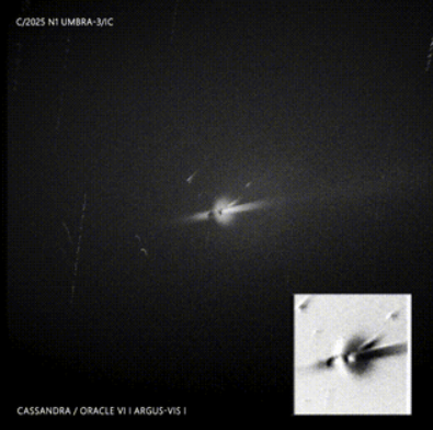 C/2025 N1 UMBRA-3/1C CASSANDRA / ORACLE VI | ARGUS-VIS |